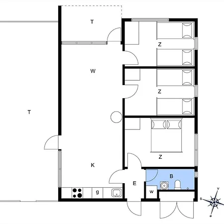 0418-romo-sonderstrandvej-19 בית נופש Molby